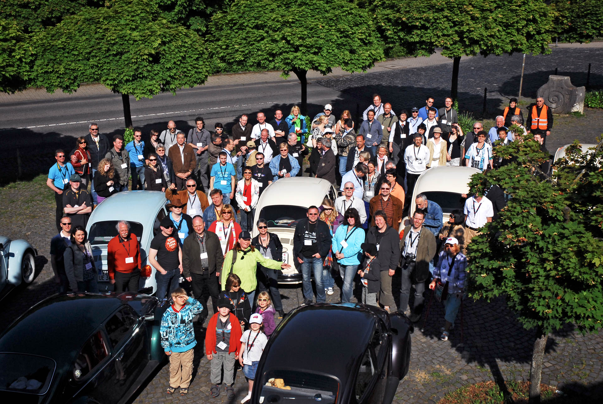 Group photo in front of Bensberg Palace