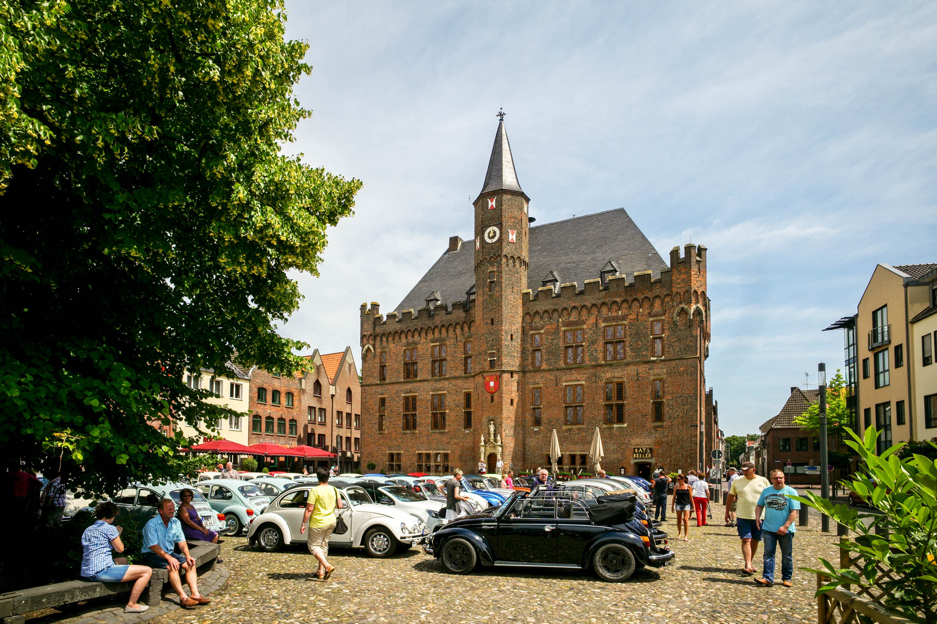 Kalkar market place