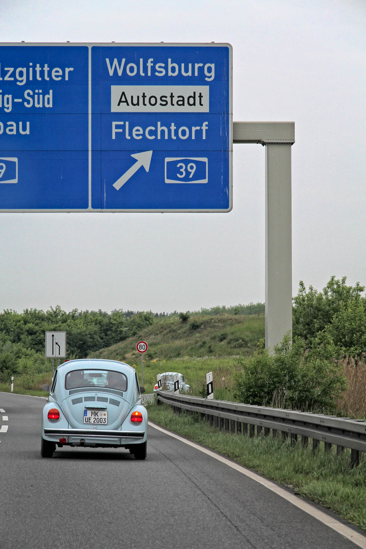 Exit to the Autostadt
