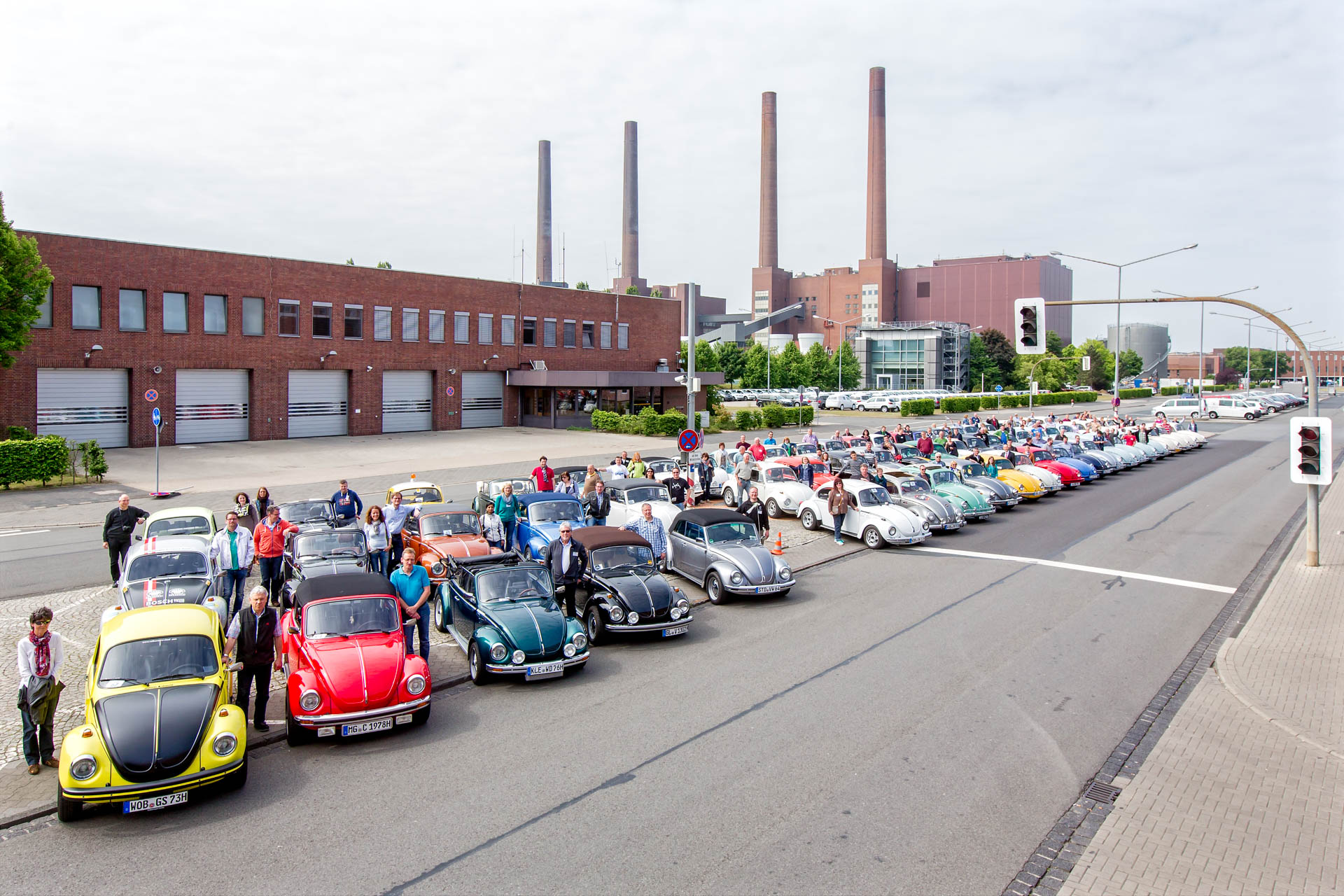 At the Wolfsburg plant (© Marek Kruszewski)