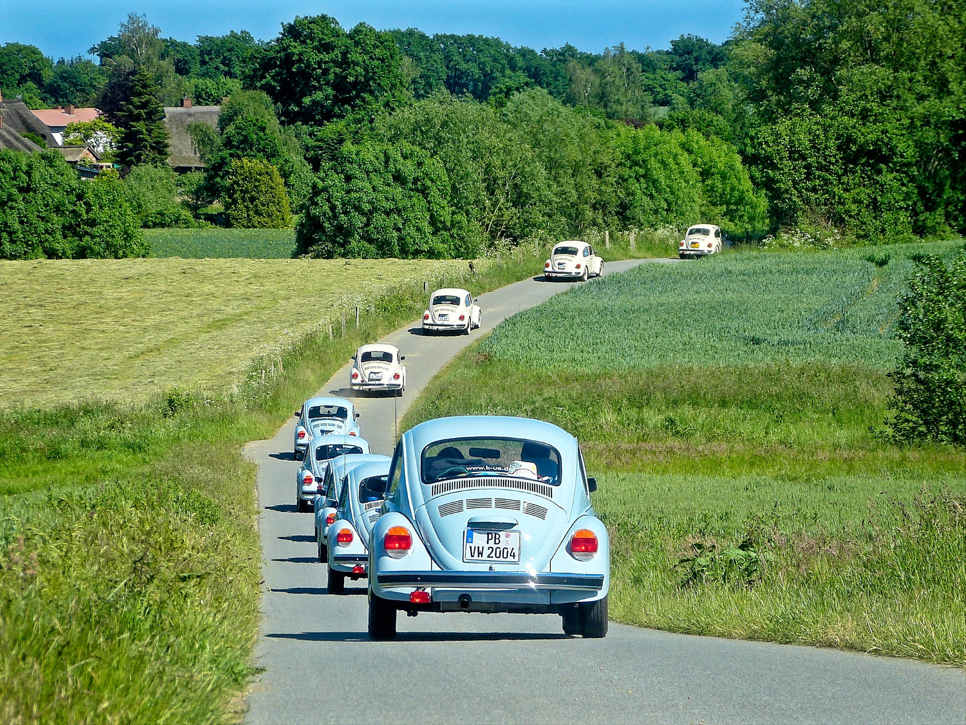 Convoy ride on the Baumkrug