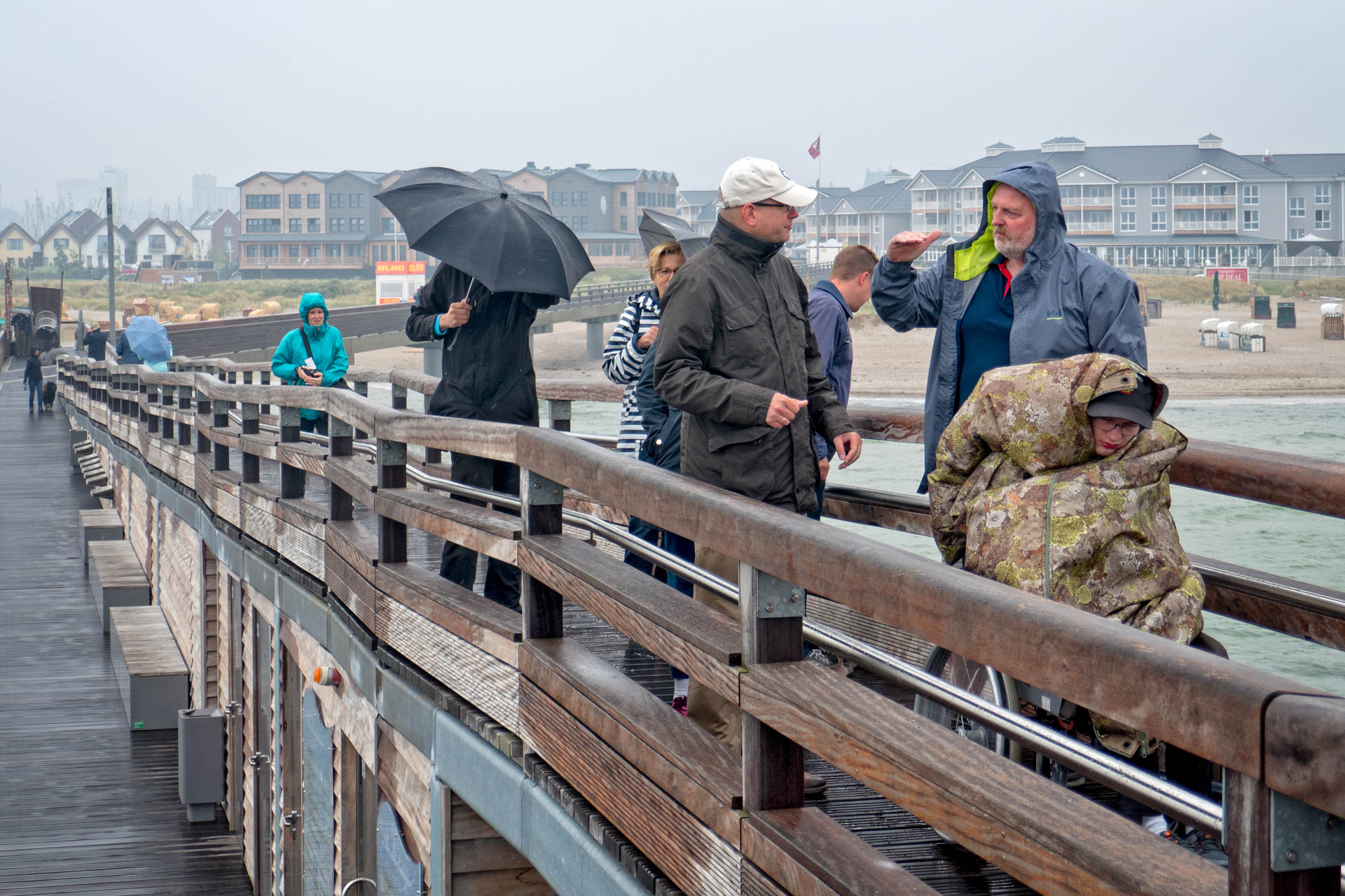 On the pier - Heiligenhafen
