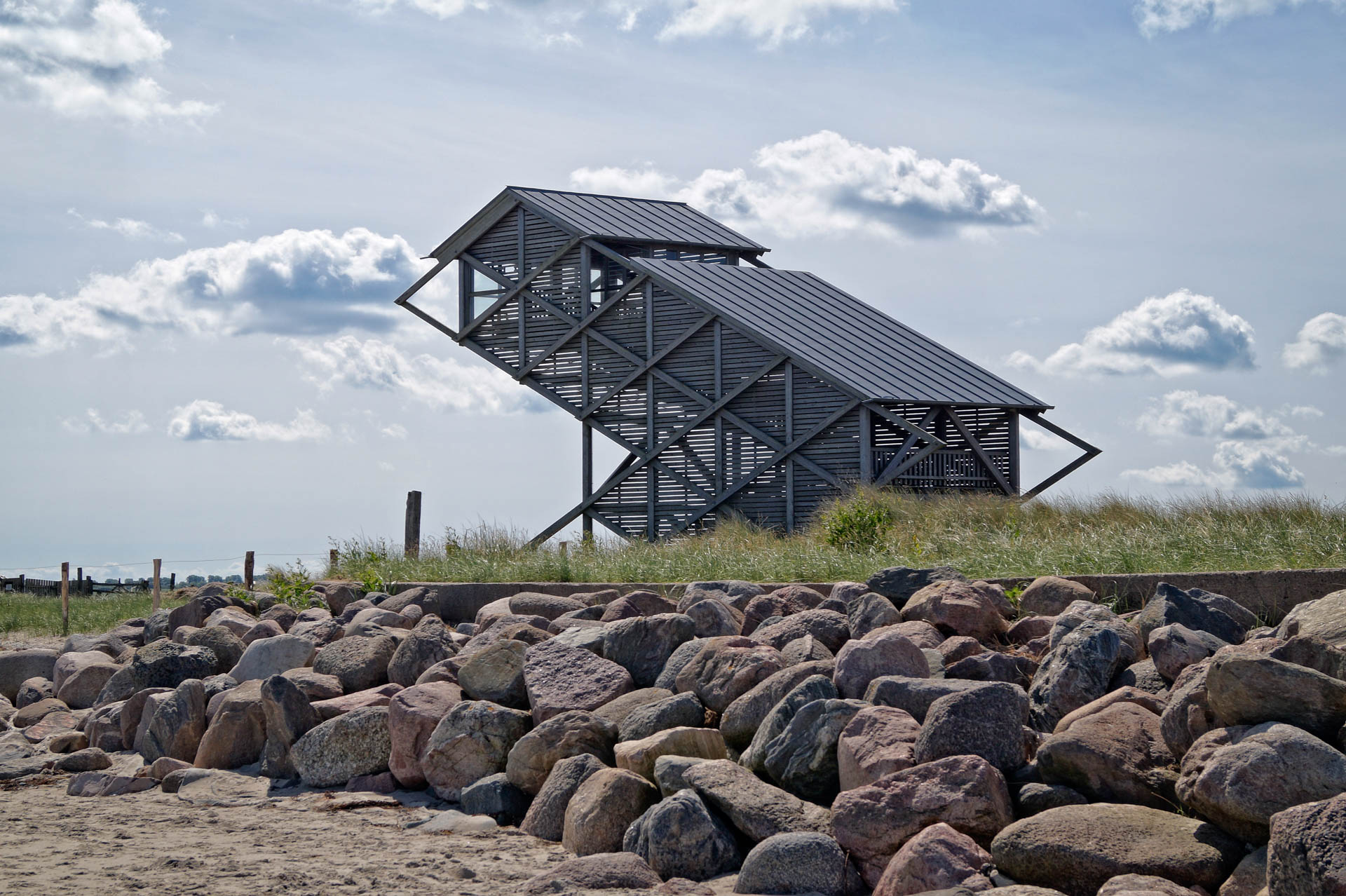 The Graswarder observation tower
