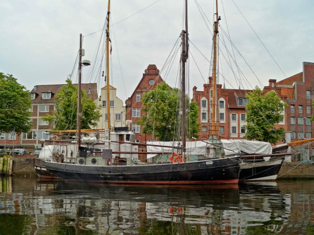 Paseo en barco por L&uuml;beck
