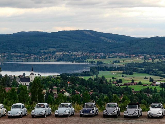 Panorama sobre el lago Silan