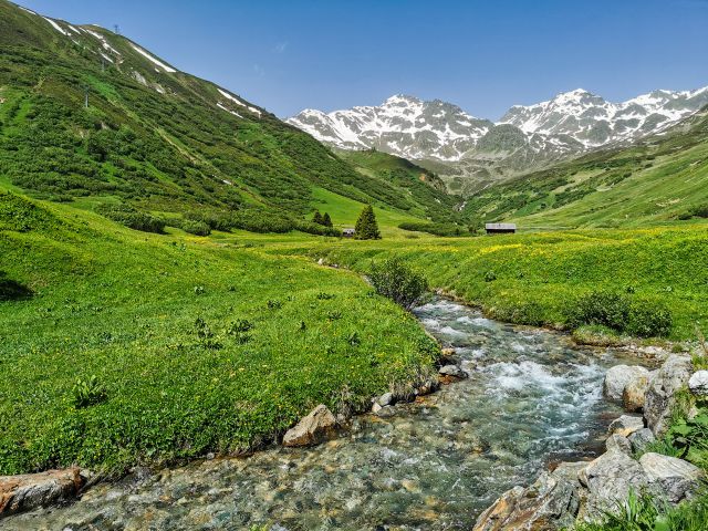 Lausbach con vistas a Furgler