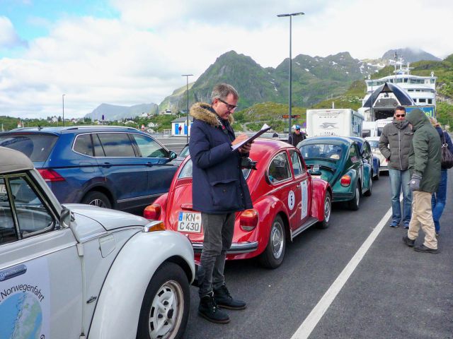 Ferry terminal in Moskenes