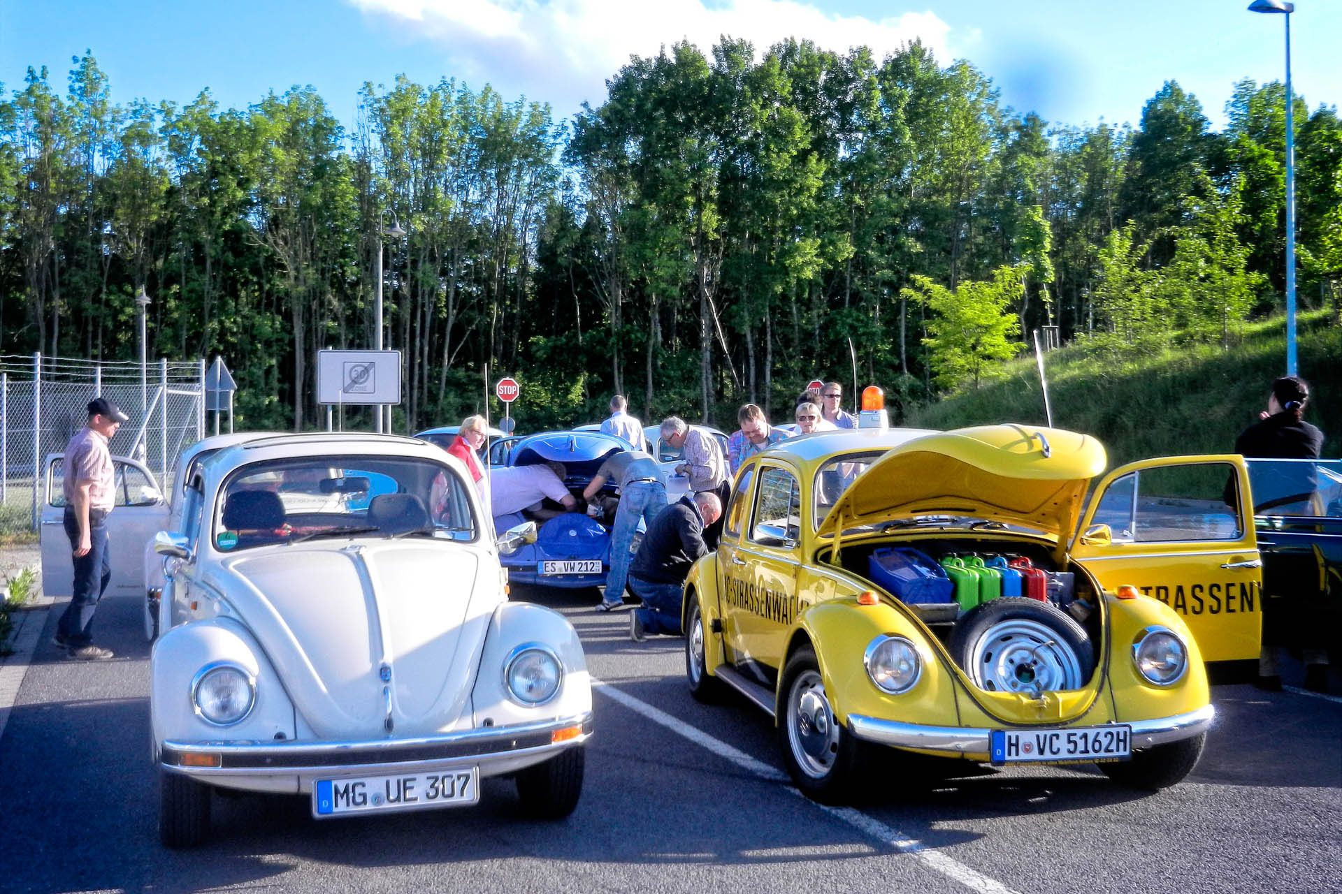 ADAC Road Beetle Watch in action at the 12th K-UE Meeting 2015 - Wolfsburg/Magdeburg/Hanover 